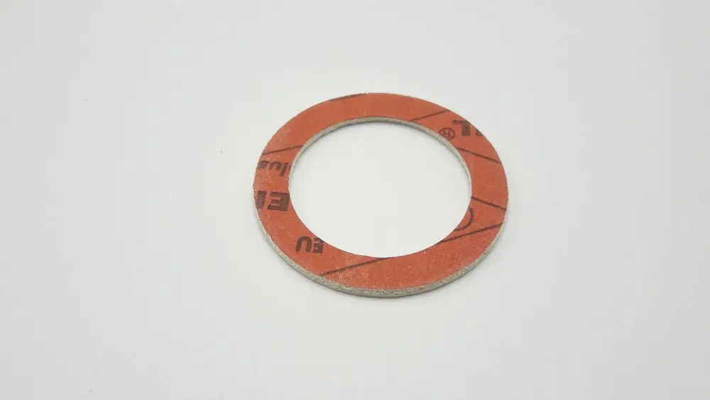 Runder Dichtungsring mit roter Oberfläche, beschriftet, ohne erkennbare Maße, aus dem Sortiment von Remeha, geeignet für verschiedene Anwendungen.